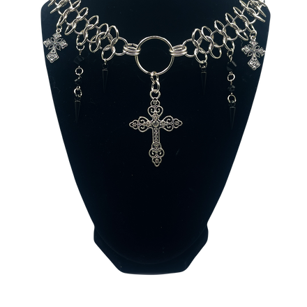 Dark Crosses Necklace